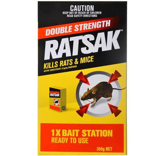 DOUBLE STRENGTH RODENTICIDE 350GM
